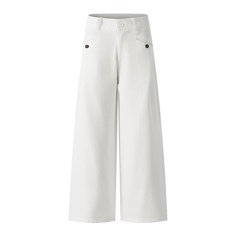 White casual pants for women